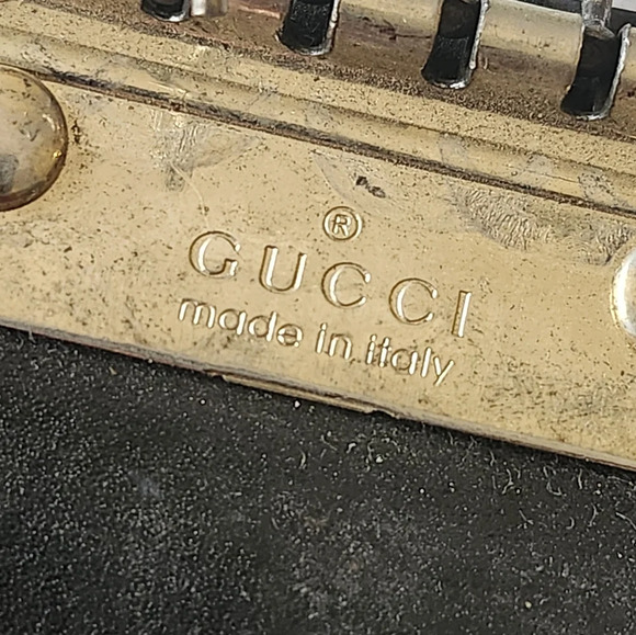 Gucci Marmont Black Leather Key Holder - Picture 7 of 12